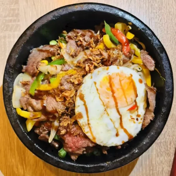 Bibimbap beef