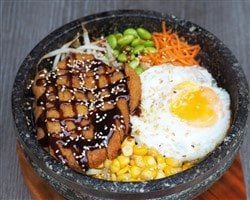 Bibimbap crispy chicken